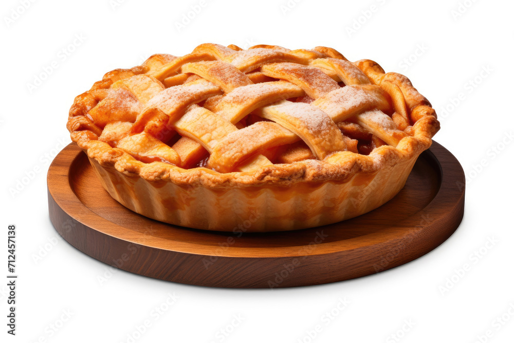 Scrumptious Apple Pie Close-Up Scrumptious Apple Pie Close-Up