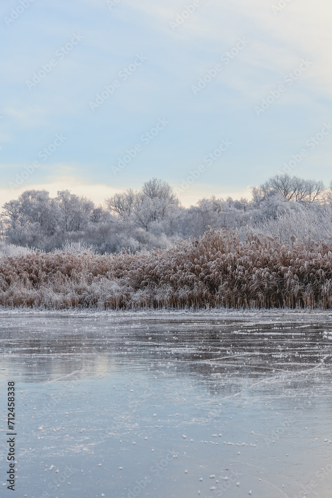 custom made wallpaper toronto digitalfrozen lake in winter