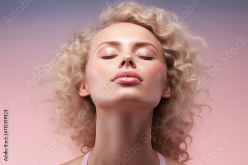 Woman with Closed Eyes