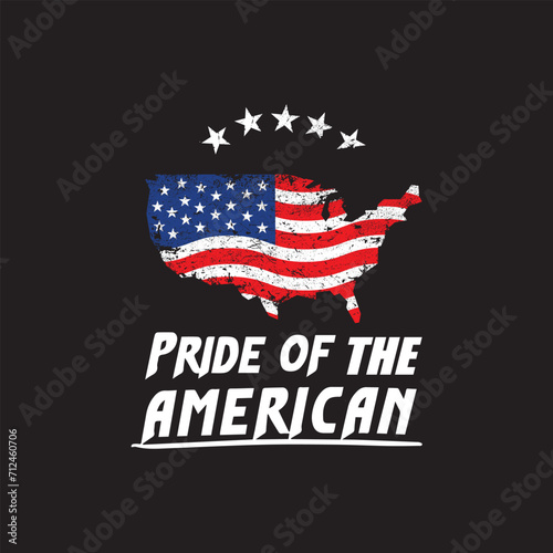 Pride of the American Vector Design