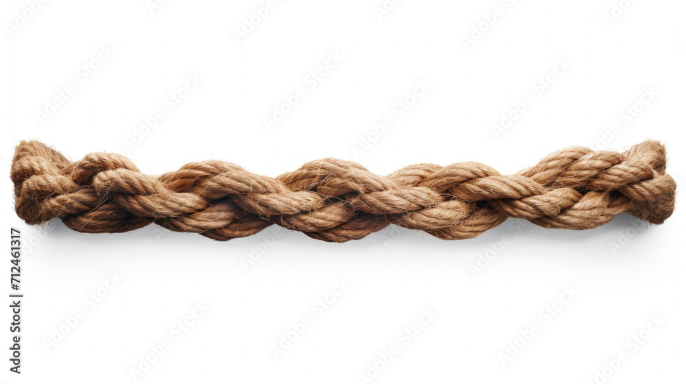 Close Up of Rope on White Surface