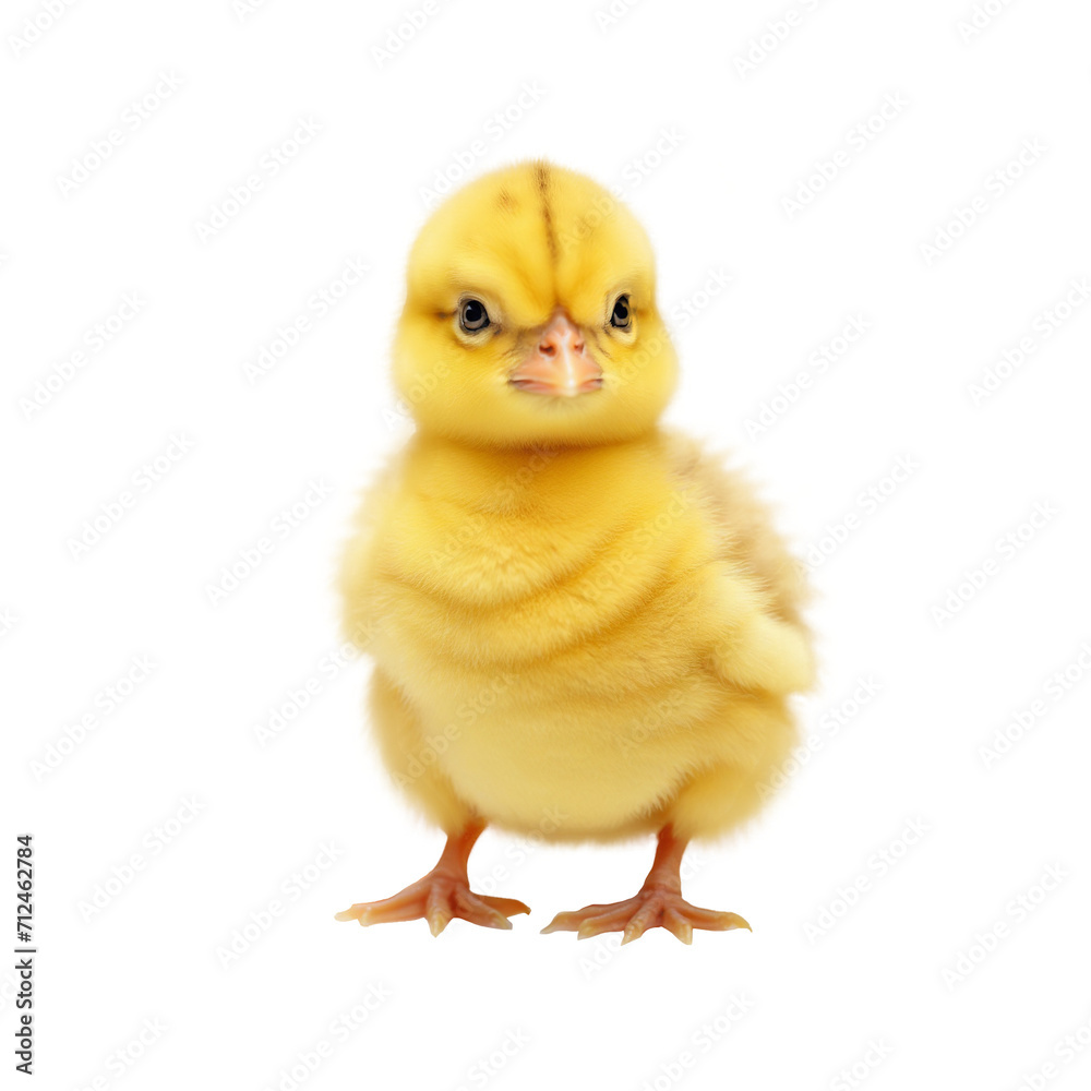 cute yellow little chick on a white or transparent background, little easter chick baby or baby chicken, PNG cute yellow little chick on a white or transparent background, little easter chick baby or baby chicken, PNG