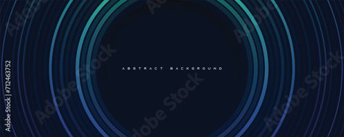 Modern abstract background gradient circle shape decoration design vector.