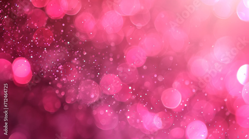 A glamorous background of pink bokeh perfect for awards and celebrations, Pink bokeh textured background, Ai generated image 