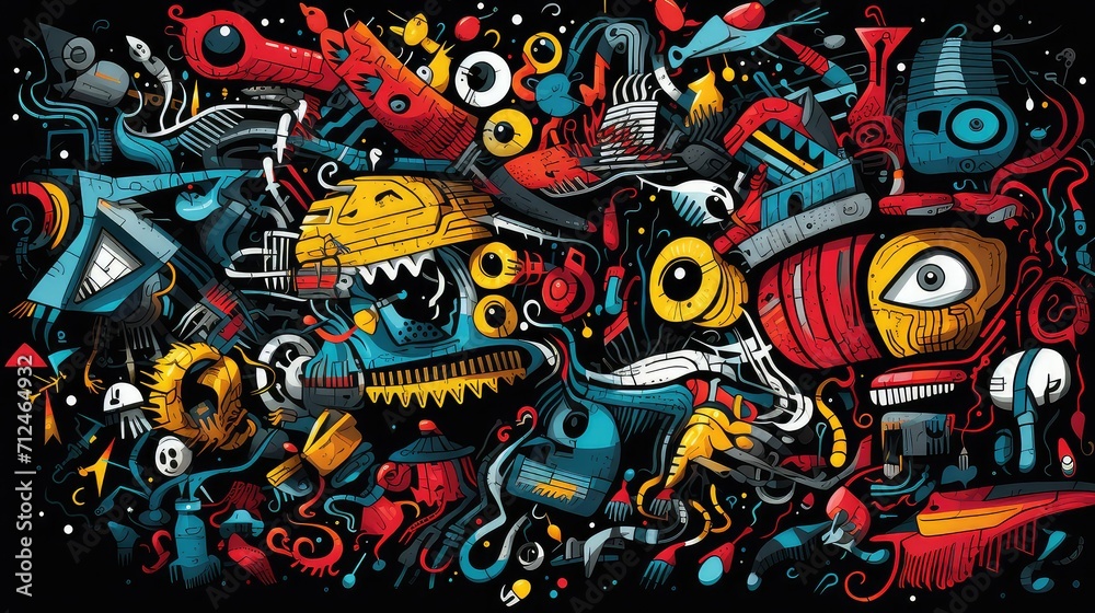 Fototapeta premium color wallpaper innovation background illustration trend style, creative digital, aesthetic abstract color wallpaper innovation background