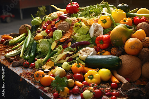 Fresh Produce on Table