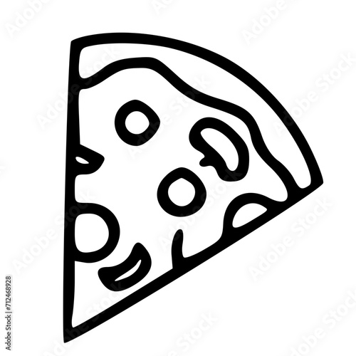 It's an icon that expresses pizza