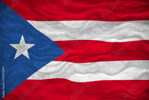 National flag of Puerto-Rico. Background with flag of Puerto-Rico.