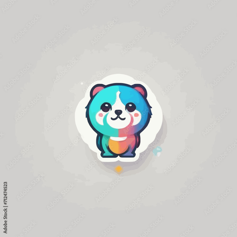 Obraz premium Cute Character Design EPS Format Very Cool