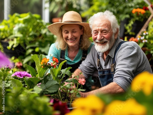 Harvesting Joy: Elderly Friends and Their Garden © AKKA
