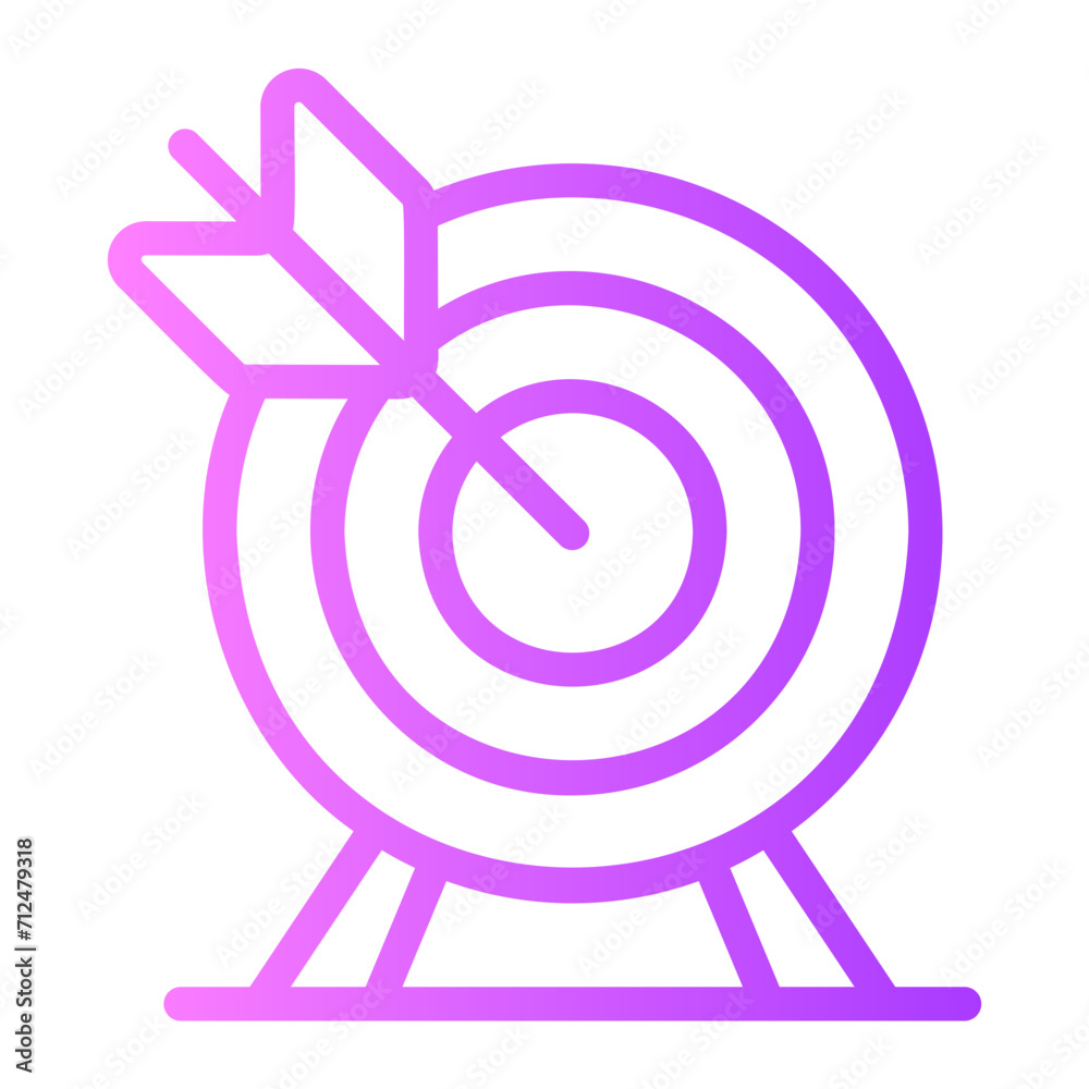 goal gradient icon goal gradient icon