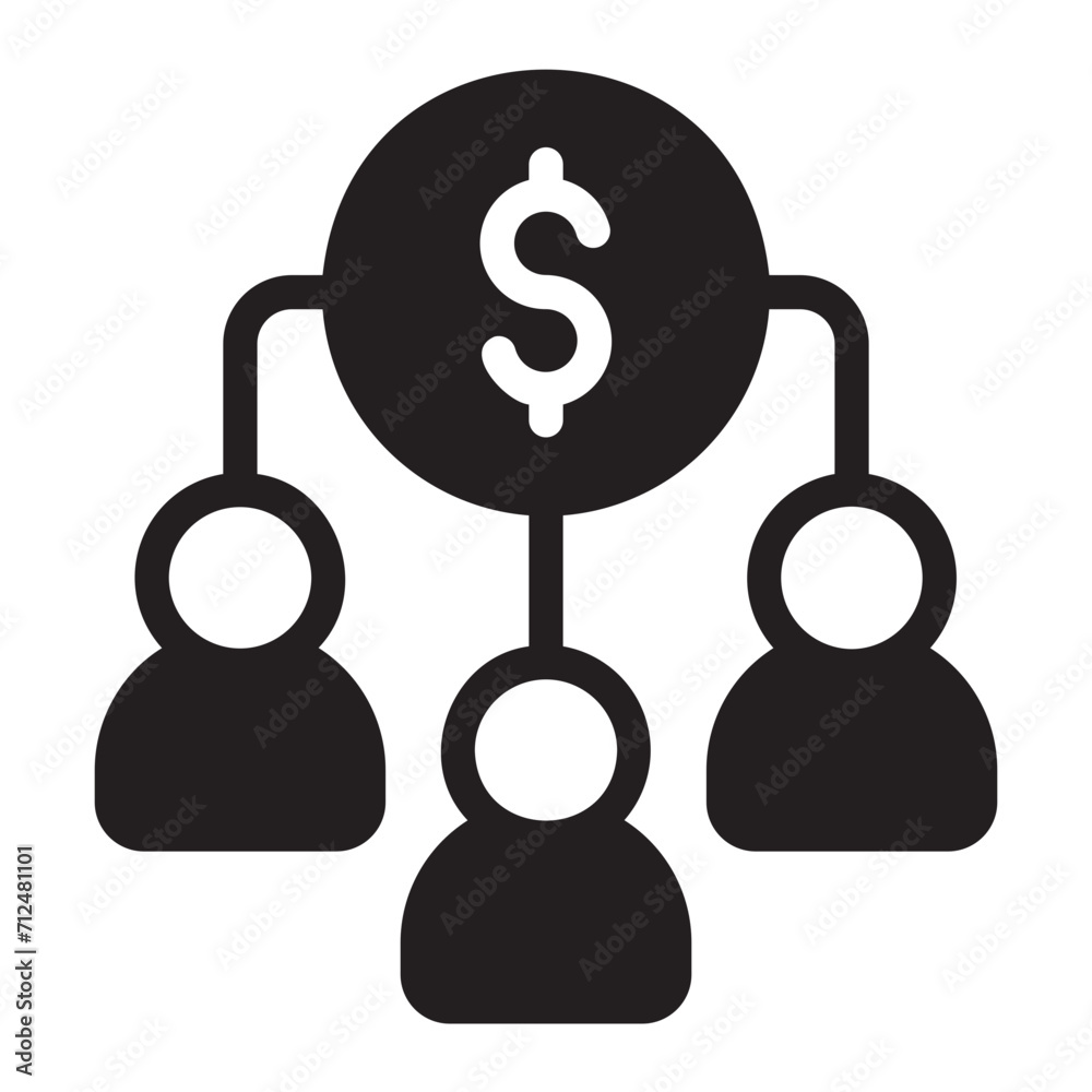 crowdfunding glyph icon crowdfunding glyph icon