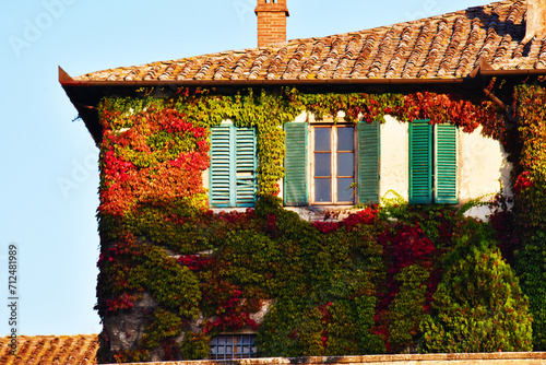 Rampicanti, villa toscana