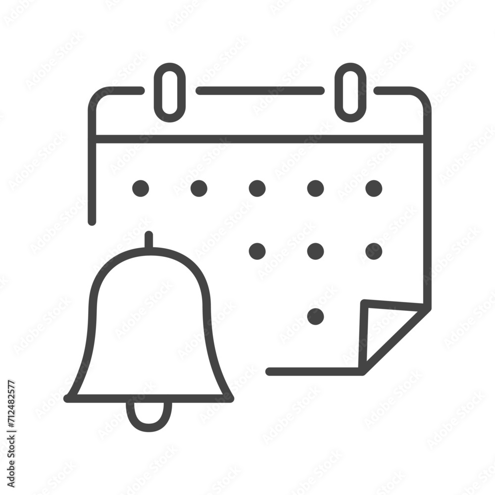 Vector illustration. Calendar flat icon. Gray icon on isolated on white background. Perfect for your creative idea. Vector illustration. Calendar flat icon. Gray icon on isolated on white background. Perfect for your creative idea.