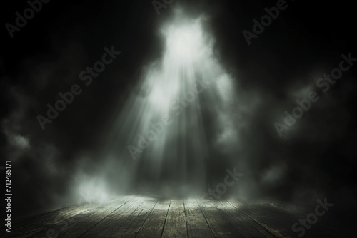 Dark Room, Light and Fog