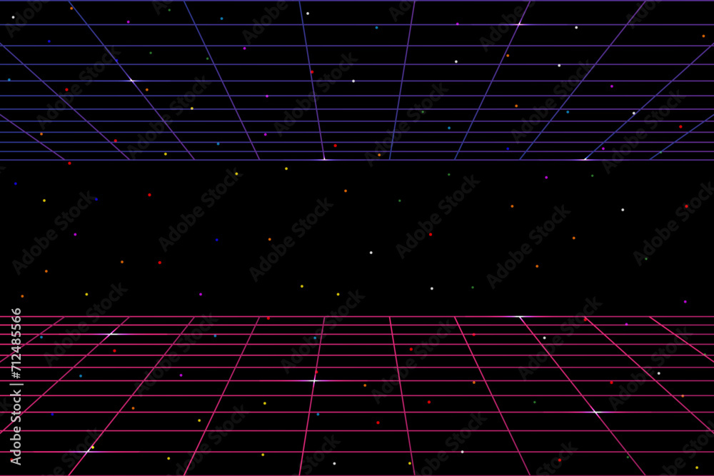 Pixel art background.8 bit game. retro game. for game assets in vector ...