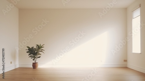 Many different houseplants in pots on floor near white wall indoors, space for text