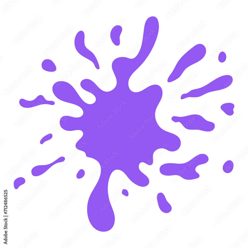 Ink Splash Shape