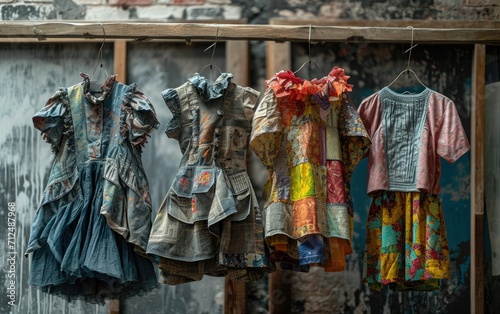 Upcycled Fashion: Fashion items created through upcycling, promoting the concept of reusing materials to reduce environmental impact