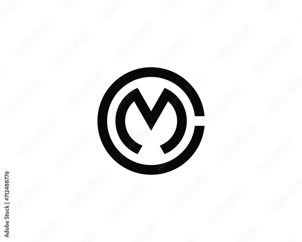CM MC LOGO DESIGN VECTOR TEMPLATE CM MC LOGO DESIGN VECTOR TEMPLATE