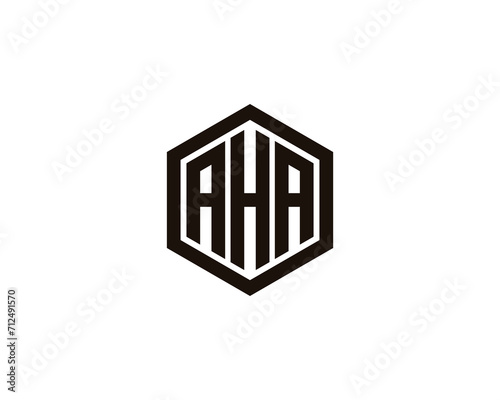 AHA LOGO DESIGN VECTOR TEMPLATE