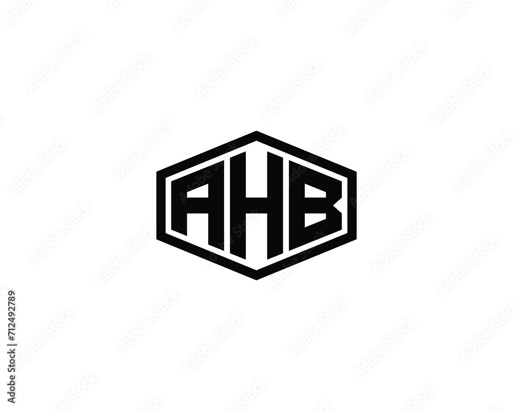 AHB LOGO DESIGN VECTOR TEMPLATE AHB LOGO DESIGN VECTOR TEMPLATE