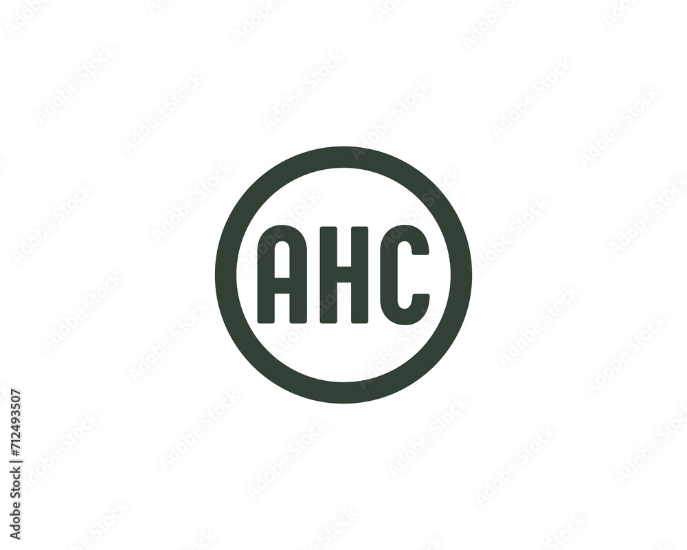 AHC LOGO DESIGN VECTOR TEMPLATE AHC LOGO DESIGN VECTOR TEMPLATE