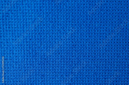 Full frame shot of blue microfiber cloth texture and background.
