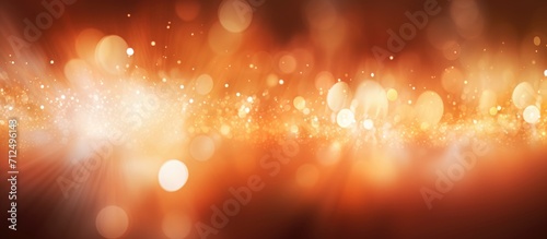 Abstract background with shimmering blur spotlights.