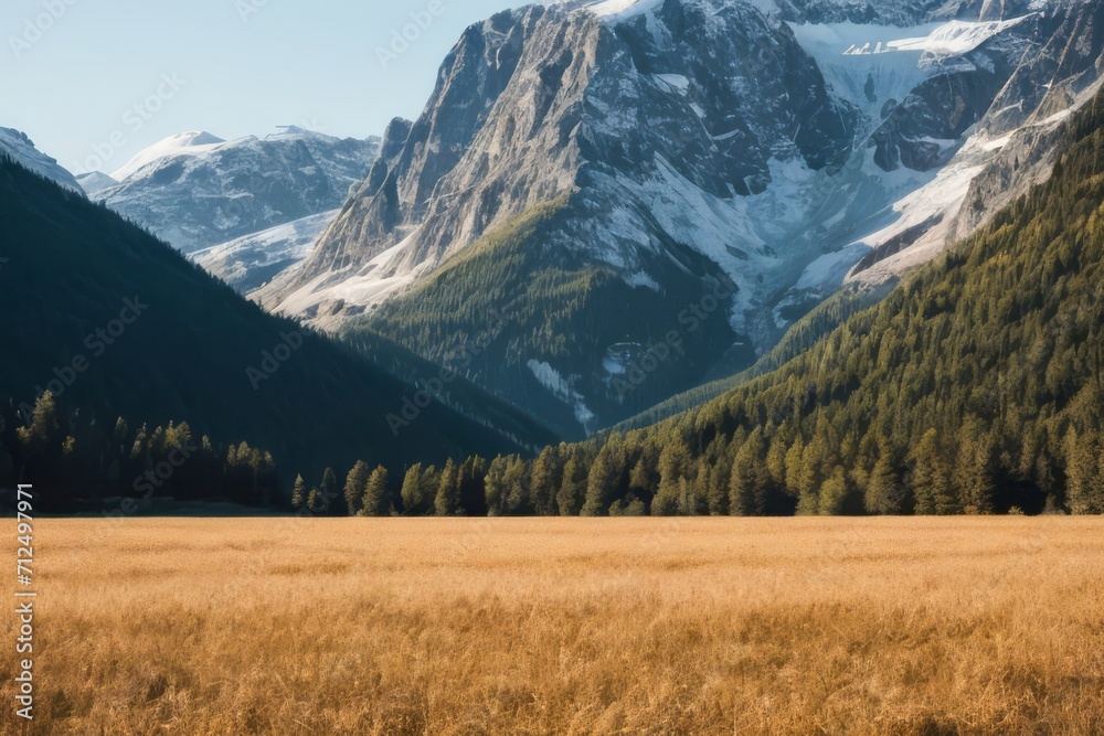 Fototapeta premium autumn landscape in the mountains
