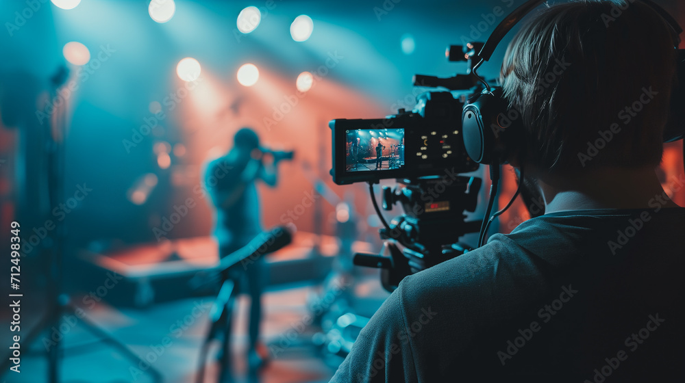 video operator with camera, ai video operator with camera, ai