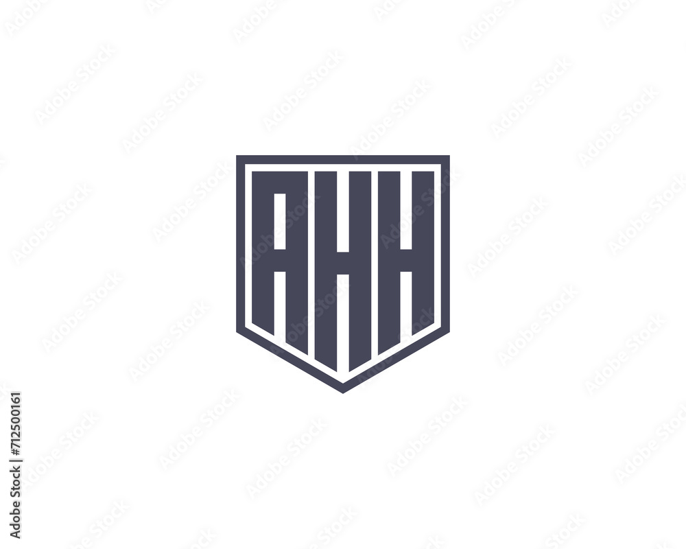 AHH LOGO DESIGN VECTOR TEMPLATE