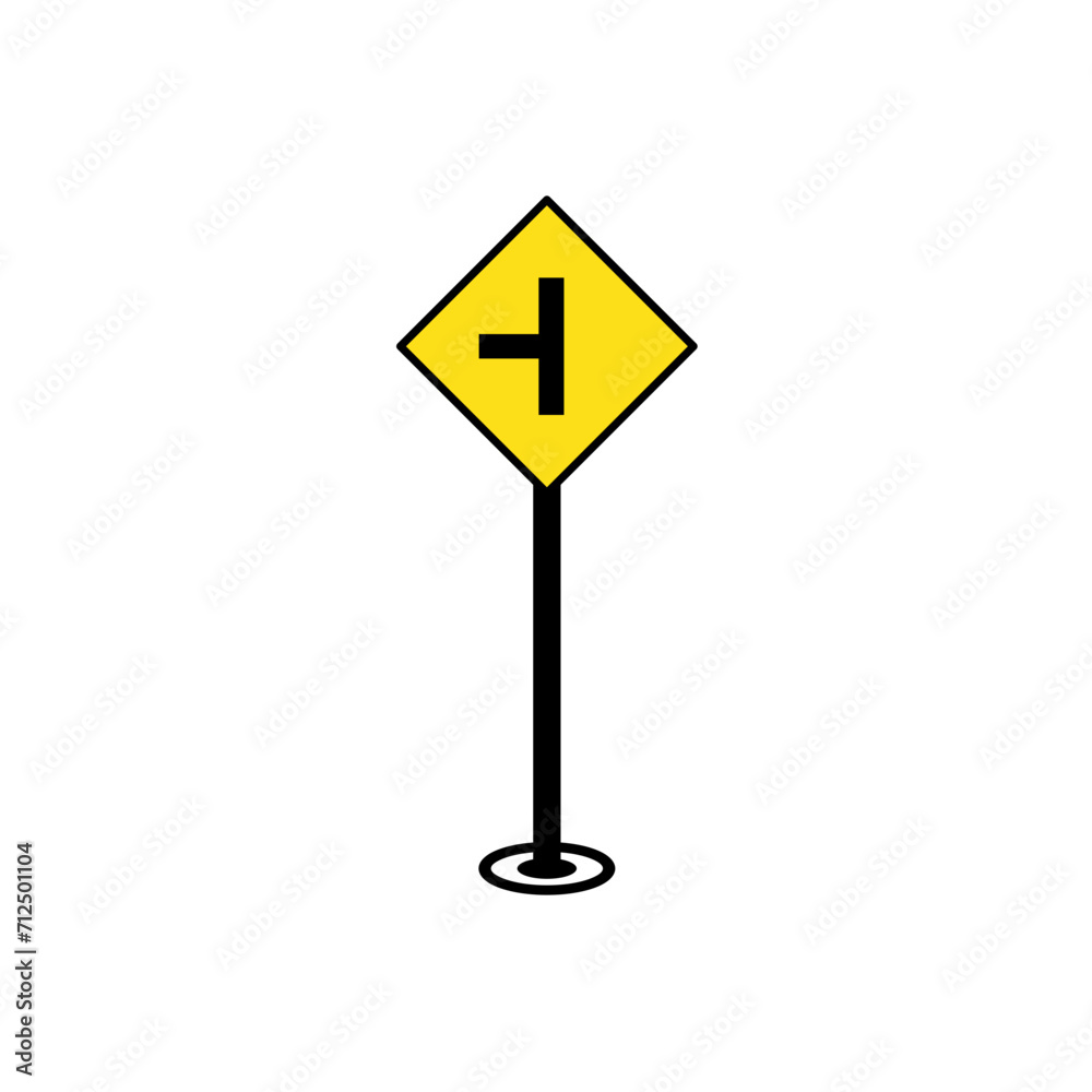 Traffic Sign Poles Vector Illustration Traffic Sign Poles Vector Illustration