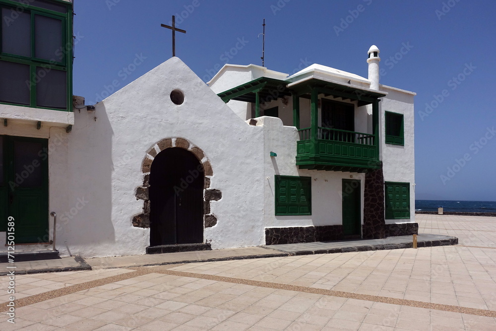 Kirche in Caleta de Famara, Lanzarote