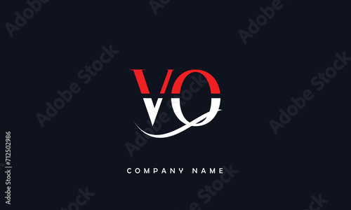 VQ, QV, V, Q Abstract Letters Logo Monogram