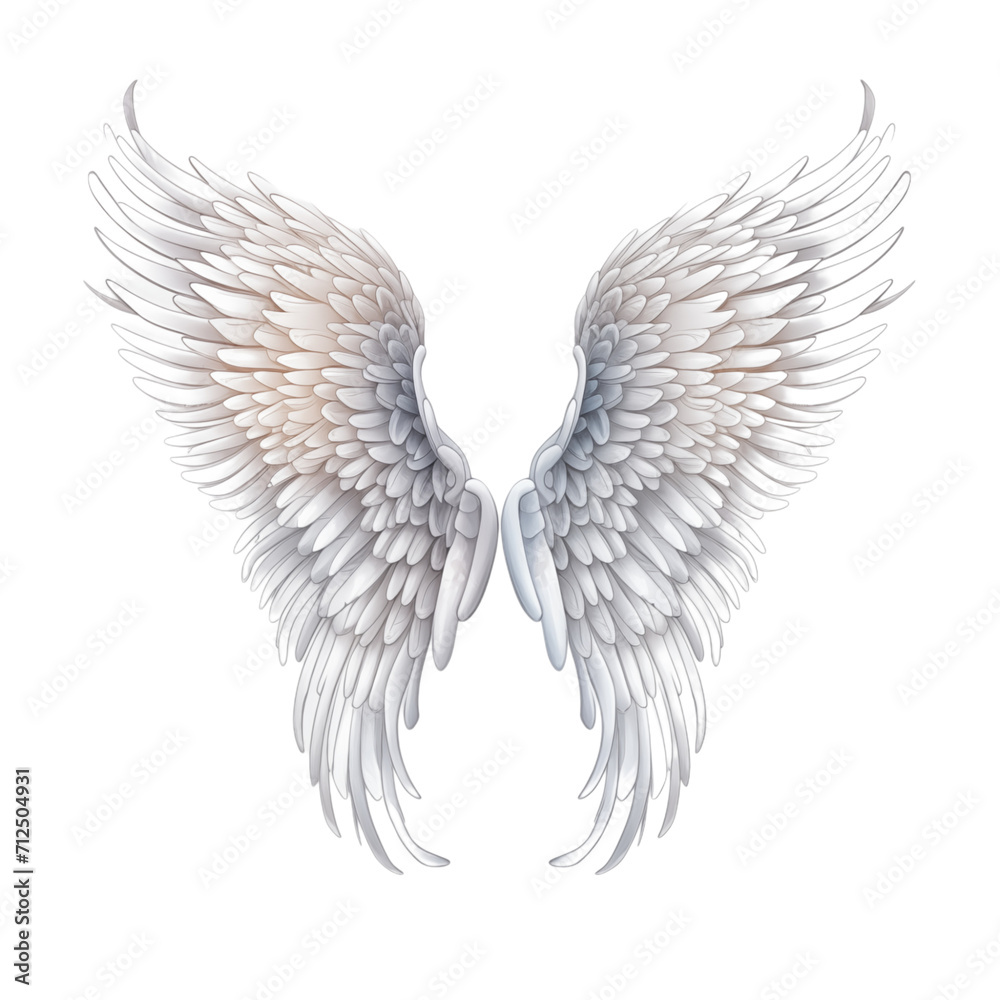 Transparent Drawing of V-Shaped Wings AI-Generated Transparent Drawing of V-Shaped Wings AI-Generated
