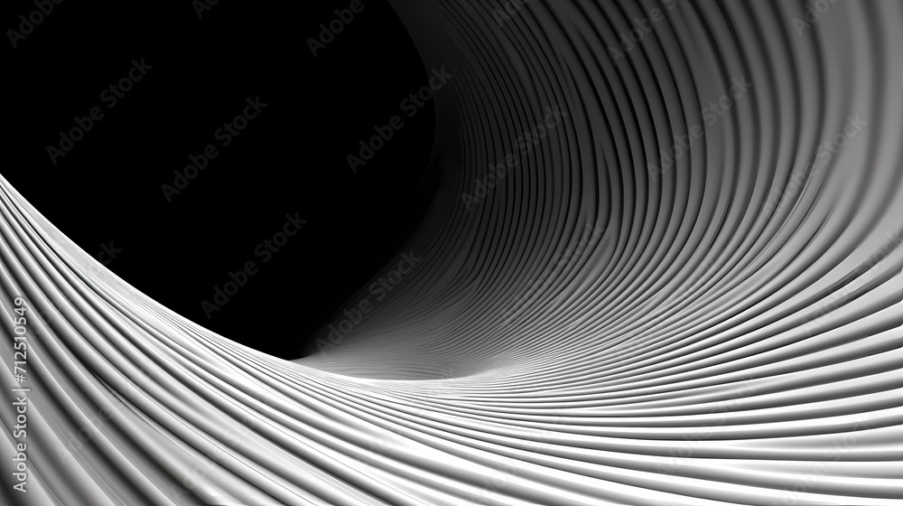 Naklejka premium Technology abstract lines background and light effects, technology sense background