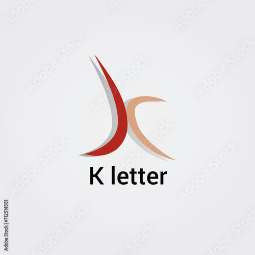 Icone Lettre K pour Design Logos, Symbole, Illustration Pictogramme Monogramme pour Business, Variations Alphabet Isolé Silhouette