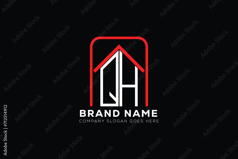QH letter creative real estate vector logo design . QH creative initials letter logo concept. QH house sheap logo QH letter creative real estate vector logo design . QH creative initials letter logo concept. QH house sheap logo