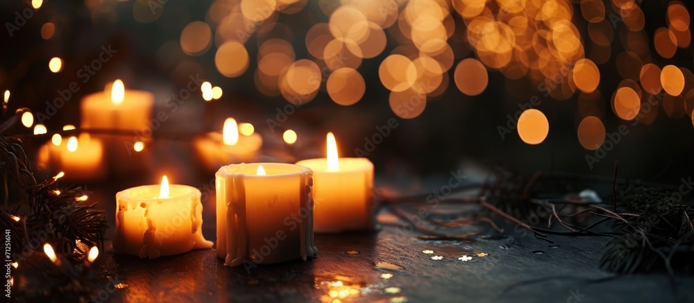 the charm of nighttime candlelight the charm of nighttime candlelight