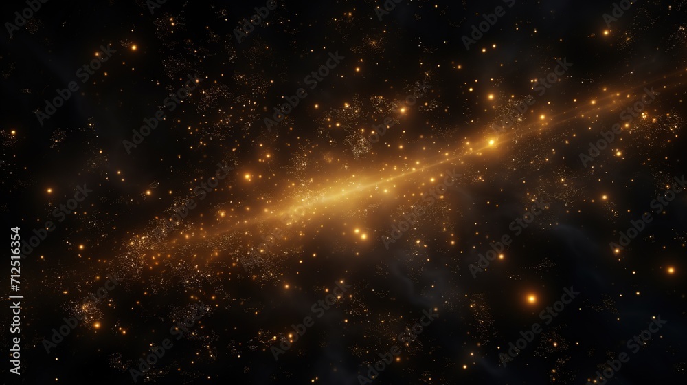 Cosmos Space Filled with Countless Stars. Gold Color, Celestial, Universe, Astronomy
Cosmos Space Filled with Countless Stars. Gold Color, Celestial, Universe, Astronomy