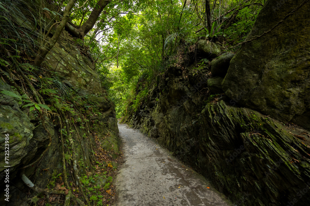 Obraz premium Hualien Taroko Shakadang hiking trail