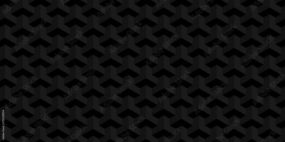 Black and gray seamless pattern Abstract cubes geometric tile and mosaic wall or grid backdrop hexagon technology. Black and gray geometric block cube structure backdrop grid triangle background. Black and gray seamless pattern Abstract cubes geometric tile and mosaic wall or grid backdrop hexagon technology. Black and gray geometric block cube structure backdrop grid triangle background.