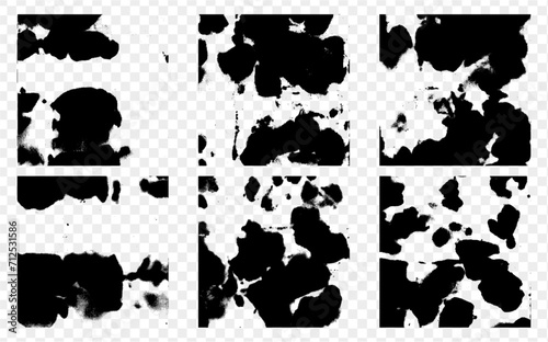 Ink Splatter Vector Pattern Textures for Abstract Overlays (ID: 712531586)