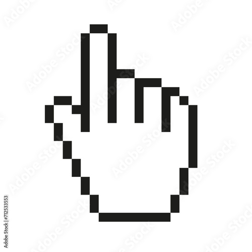 Web Mauszeiger Hand Vektor Symbol