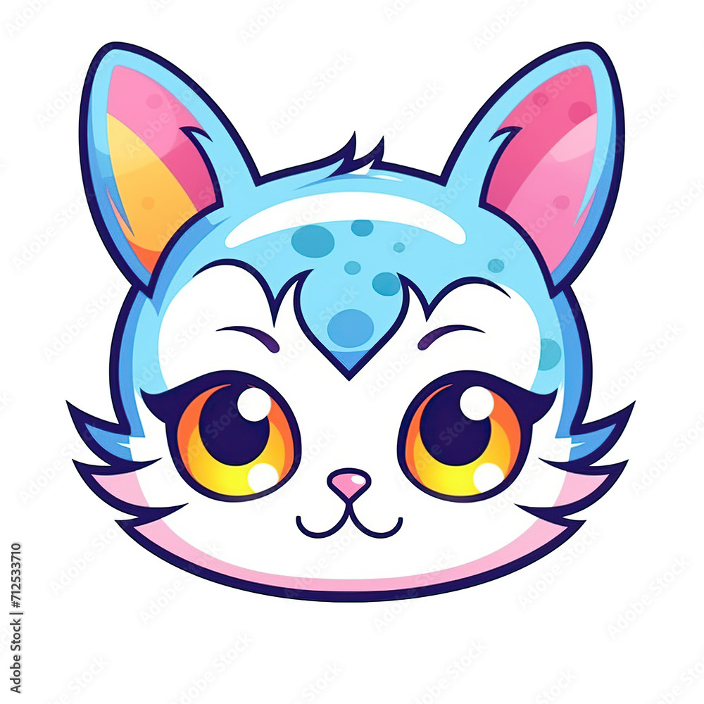 cat cartoon design, best for t-shirt screen printing, generative AI cat cartoon design, best for t-shirt screen printing, generative AI