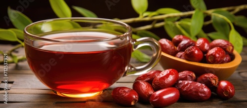 Jujube tea warms metabolism  boosts immunity  prevents anemia  and aids in skin care due to its iron and folic acid content.
