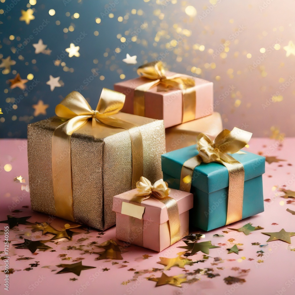 Festive Elegance: Multi-Colored Gift Boxes Elevating the Atmosphere Festive Elegance: Multi-Colored Gift Boxes Elevating the Atmosphere