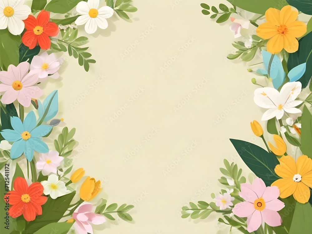 Photo beautiful spring flowers background frame with copy space. Photo beautiful spring flowers background frame with copy space.
