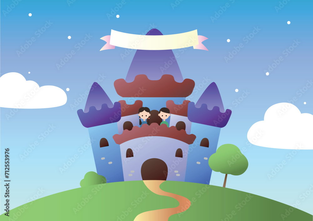 Fairy castle for little lords. 